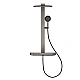 Душова система з термостатом GROHE Rainshower Aqua Pure Duo, графіт матовий, 100962AL00