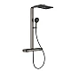 Душова система з термостатом GROHE Rainshower Aqua Pure Duo, графіт матовий, 100962AL00