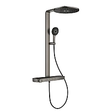 Душова система з термостатом GROHE Rainshower Aqua Pure, графіт матовий, 101680AL00