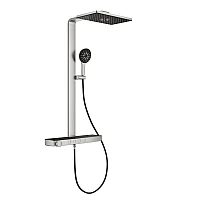 Душова система з термостатом GROHE Rainshower Aqua Pure Duo, суперсталь, 100962DC00