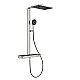Душова система з термостатом GROHE Rainshower Aqua Pure Duo, суперсталь, 100962DC00