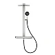 Душевая система с термостатом GROHE Rainshower Aqua Pure, суперсталь, 101680DC00