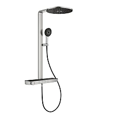 Душова система з термостатом GROHE Rainshower Aqua Pure, суперсталь, 101680DC00