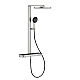 Душевая система с термостатом GROHE Rainshower Aqua Pure, суперсталь, 101680DC00