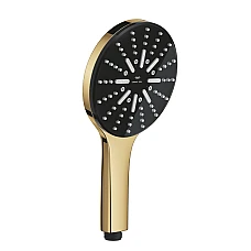 Ручний душ GROHE Rainshower Aqua, 3 режими струменю, золото глянцеве, 101676GL00