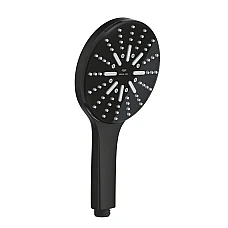 Ручний душ GROHE Rainshower Aqua, 3 режими струменю, чорний матовий, 101676KF00