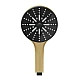 Ручний душ GROHE Rainshower Aqua, 3 режими струменю, золото матове, 101676GN00