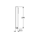 Ручной душ GROHE SPA Rainshower Aqua Cube Stick, 1 режим струи, суперсталь, 26885DC0