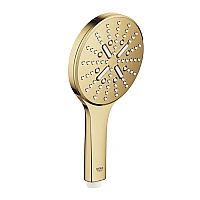 Ручний душ GROHE Rainshower SmartActive 130, 3 режими, золото глянцеве, 26574GL0