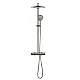 Душова система з термостатом GROHE Rainshower SmartActive 310, настінний монтаж, графіт матовий, 26836AL0