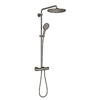 Душова система з термостатом GROHE Rainshower SmartActive 310, настінний монтаж, графіт матовий, 26836AL0