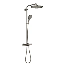 Душова система з термостатом GROHE Rainshower SmartActive 310, настінний монтаж, графіт матовий, 26836AL0