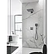 Ручний душ GROHE Rainshower SmartActive 130 Cube, 3 режими струменю, графіт матовий, 26582AL0