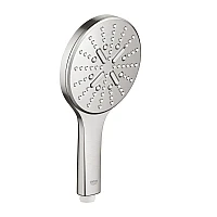 Ручний душ GROHE Rainshower SmartActive 130, 3 режими, суперсталь, 26574DC0
