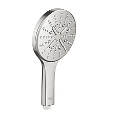 Ручной душ GROHE Rainshower SmartActive 130, 3 режима, суперсталь, 26574DC0