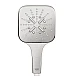 Ручной душ GROHE Rainshower SmartActive 130 Cube, 3 режима струи, суперсталь, 26582DC0