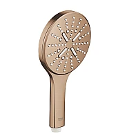 Ручний душ GROHE Rainshower SmartActive 130, 3 режими, золото брашоване, 26574DL0