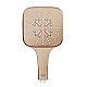 Ручной душ GROHE Rainshower SmartActive 130 Cube, 3 режима струи, брашированное золото, 26582DL0