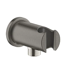Отвод для душа GROHE Rainshower 1/2" с держателем, графит матовый, 26658AL0