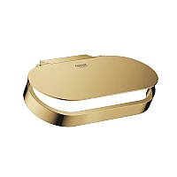 Тримач туалетного паперу GROHE Selection з кришкою, золото глянцеве, 41069GL0