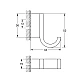 Крючок для халата GROHE Selection, золото матовое, 41039GN0