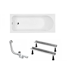 Ванна Koller Pool Dakota 170x70 прямокутна + сифон + ніжки