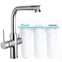 Комплект кухонного смесителя  IMPRESE DAICY 55009-F+FMV3ECOSTD сатин