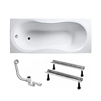 Ванна прямокутна Koller Pool Malibu 140x70 06-01-01-02 + сифон + ніжки (акція)