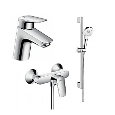 Набір змішувачів для душу HANSGROHE Logis 70 710716311N 3-в-1