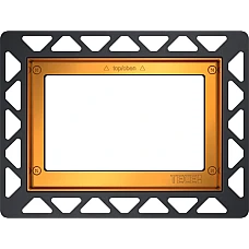 Монтажна рамка для панелей змиву TECE, золото, 9240648