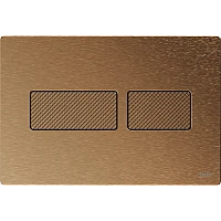 Панель змиву TECE Solid, бронза матова, 9240435