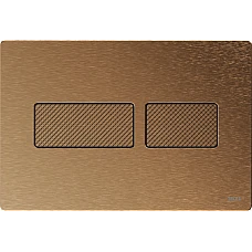 Панель змиву TECE Solid, бронза матова, 9240435