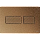Панель змиву TECE Solid, бронза матова, 9240435