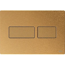 Панель змиву TECE Solid, латунь матова, 9240436