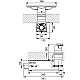 Сифон для душевого трапа TECE Drainway, DN 40, горизонтальный, 693020