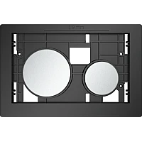 Пусковые клавиши для панелей смыва TECEloop, хром матовый, 9240665