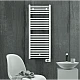 Электрический полотенцесушитель Zehnder Aura LCE-090-050 Белый