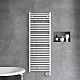 Электрический полотенцесушитель Zehnder Aura LCE-090-050 Белый