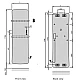 Дизайнерский электрический полотенцесушитель Zehnder Folio Glass FGB-180-042/K