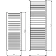 Рушникосушка Zehnder Acova Angora 1004-0030