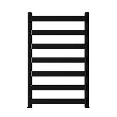 Дизайнерська рушникосушка Komex Laura 970x540 Чорна