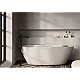 Ванна отдельностоящая WGT Water Composite DEA Light 1630×780, белый глянец