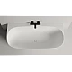 Ванна отдельностоящая WGT DEA WALL Light 1630х820, Water Composite, белый глянец
