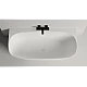 Ванна окремостояча пристінна WGT Water Stone DEA WALL 1630×820, Solid Surface, білий