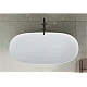 Ванна раздельно стоящая WGT Water Stone DEA 1630×780, Solid Surface, белый 