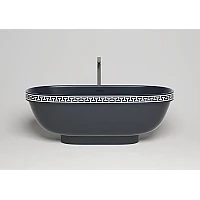 Ванна окремостояча WGT Water Stone GRECA MEANDER 1790×790, білий матовий