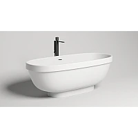 Ванна окремостояча WGT Water Stone GRECA 1800×800, білий матовий