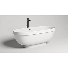 Ванна раздельно стоящая WGT Water Stone GRECA 1800×800, белый глянец