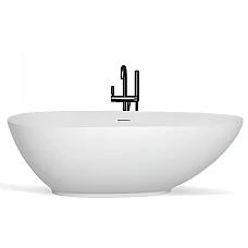 Ванна окремостояча WGT ONDA Light 1600х770, Water Composite, білий глянець