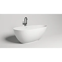 Ванна окремостояча WGT Water Stone ONDA 1660×770, білий матовий